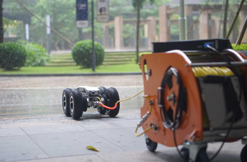 南炼新村管道检测机器人