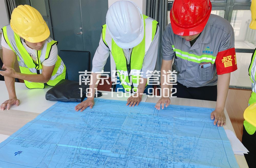 南炼新村管道探测